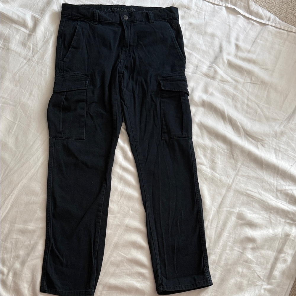 U.S. Polo Assn. Men's Dark Navy Cargo Pants